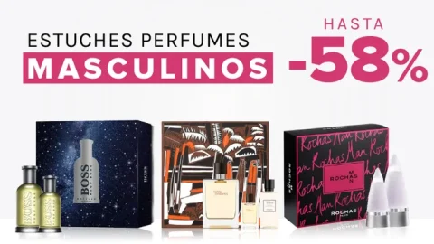 Estuches de Perfume para Hombre con Hasta un 58% Descuento
