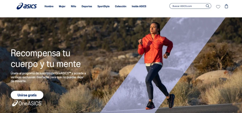 cupon descuento Asics por cumpleaños en OneASICS