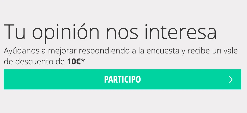 c&oacute;digo descuento Spartoo por responder una encuesta